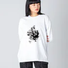 北村英理のSakuragi Town Big Long Sleeve T-Shirt