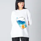 カワセミ団地のkawasemi Big Long Sleeve T-Shirt