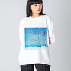 Noriyuki_Kiuchiのアイスクリームホリック ビッグシルエットロングスリーブTシャツ