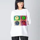 KariyushiYoronのあんな～顔 Big Long Sleeve T-Shirt