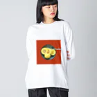 puricoのkiwi ビッグシルエットロングスリーブTシャツ