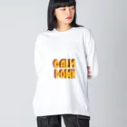 The ink and bottleのCalm down  Big Long Sleeve T-Shirt