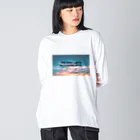 110_9250のHERBERT SIMON ビッグシルエットロングスリーブTシャツ