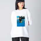 robipanのペンギン ビッグシルエットロングスリーブTシャツ