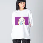 水草の能力発動系ガール Big Long Sleeve T-Shirt