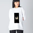 NoRomanceのShinjuku Fuckin night Big Long Sleeve T-Shirt