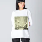 Danke Shoot Coffeeの光のページェント Big Long Sleeve T-Shirt