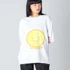 ハッピースマイルのビタミンCちゃん ビッグシルエットロングスリーブTシャツ