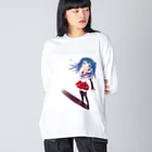 まるおドーナッツ工房の消失少女 Big Long Sleeve T-Shirt