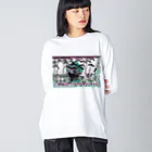 mic-a(ミック-エー)のJAPANESE DOMESTIC 刺繍 Big Long Sleeve T-Shirt