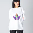 ひとつのショート Big Long Sleeve T-Shirt