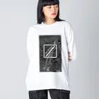 Takatsue_ski_schoolのたかつえSS 航空写真シリーズ Big Long Sleeve T-Shirt