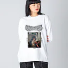 𝖜𝖔𝖗𝖑𝖉𝖜𝖎𝖉𝖊のkillertune女の子 ビッグシルエットロングスリーブTシャツ