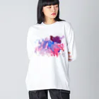 Gaha-kuしょっぷの003:ゆうやけ Big Long Sleeve T-Shirt