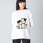 たえころりんの二人は仲良し Big Long Sleeve T-Shirt