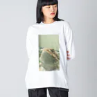 たぬ屋 うちの子多め。のフトアゴふぁぷたん。はなえのき。 Big Long Sleeve T-Shirt