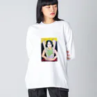 私ノ私　の美人画シリーズ ビッグシルエットロングスリーブTシャツ