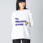 Hope CREATIVE DANCE〜Lana Luana〜の【数量限定】〜ジンベエ〜ロゴ入り Big Long Sleeve T-Shirt