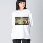 toinuuのBirth Of Venus Big Long Sleeve T-Shirt