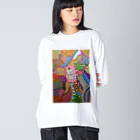 たけむらあいかの赤ちゃんカラフルデザイン Big Long Sleeve T-Shirt