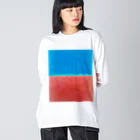 omuramのpattern 2020-3 Big Long Sleeve T-Shirt