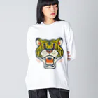 El PinoのEasy Tiger ビッグシルエットロングスリーブTシャツ
