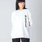 onehappinessのセントバーナード Big Long Sleeve T-Shirt