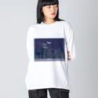 膝舐め・ショッピングセンターのMelty Night / 株式会社マリーナ水島観光 Big Long Sleeve T-Shirt