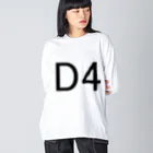 Sakana-manのD4 ビッグシルエットロングスリーブTシャツ