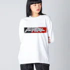 水墨絵師 松木墨善の鳳凰図 Big Long Sleeve T-Shirt