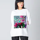 higanbanazyxpのひび割れたはーと Big Long Sleeve T-Shirt