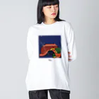 ogwの足元の宇宙 ビッグシルエットロングスリーブTシャツ