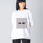 温室【Ａ】の水槽の反射 Big Long Sleeve T-Shirt