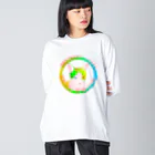 『NG （Niche・Gate）』ニッチゲート-- IN SUZURIのOrdinary Cats01h.t.(春) Big Long Sleeve T-Shirt