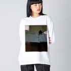 toinuuのLaziness Big Long Sleeve T-Shirt