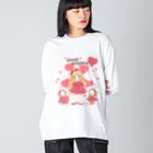 Fancy Surprise!の♡Valentine’s Heart Balloon♡ Big Long Sleeve T-Shirt