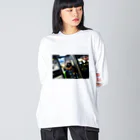 おうさまのおみせのいきり Big Long Sleeve T-Shirt