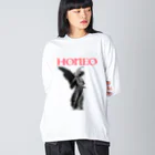 honeo honeo💥の天使なホネ ビッグシルエットロングスリーブTシャツ