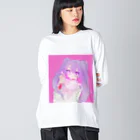 あくむ病院の病み子たゃ Big Long Sleeve T-Shirt