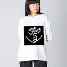 あきょり。のLove PEACE Big Long Sleeve T-Shirt