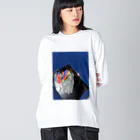 HOTEL アバンギャルドのなんつってティ Big Long Sleeve T-Shirt