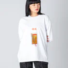 ビレイダオの拜拜　ばいばい Big Long Sleeve T-Shirt