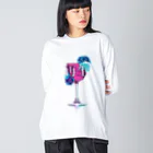 Two_mouseの再生。 Big Long Sleeve T-Shirt