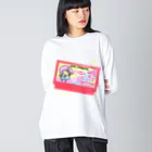 ＣｈｏｍＵ++のちょむのファミコン ビッグシルエットロングスリーブTシャツ