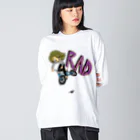 nidan-illustrationの"RAD" 1 ビッグシルエットロングスリーブTシャツ