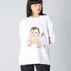 吉本の女の軟体怪獣1 Big Long Sleeve T-Shirt