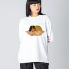 sko_wtbの天使 Big Long Sleeve T-Shirt