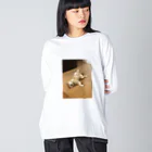 ポメロンの犬 Big Long Sleeve T-Shirt