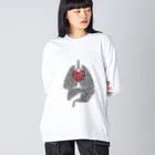 ベーコンの機械仕掛けの体内 Big Long Sleeve T-Shirt