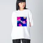 inrgirlfriendのロマンス ビッグシルエットロングスリーブTシャツ